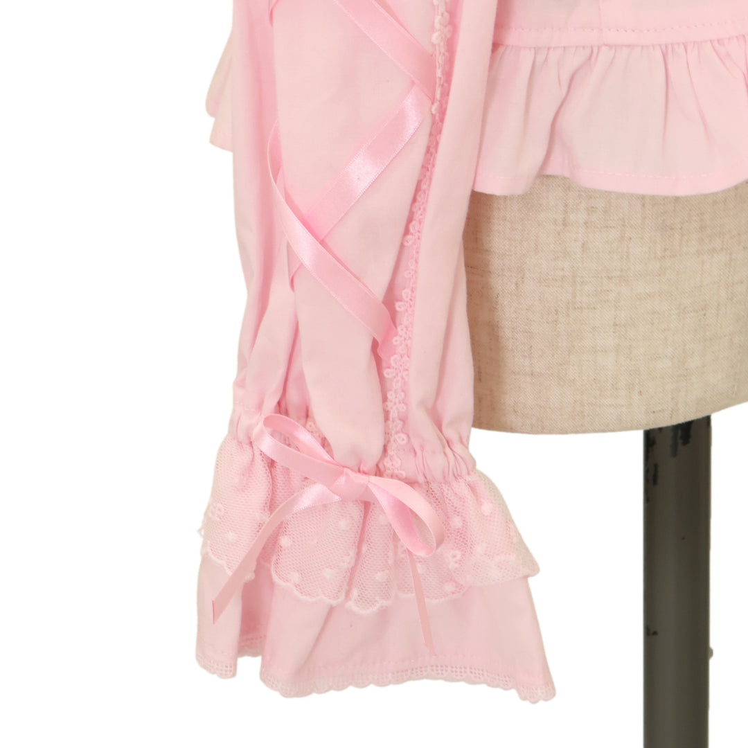 USED】おめかしはしごレース付け袖ブラウス | Angelic Pretty