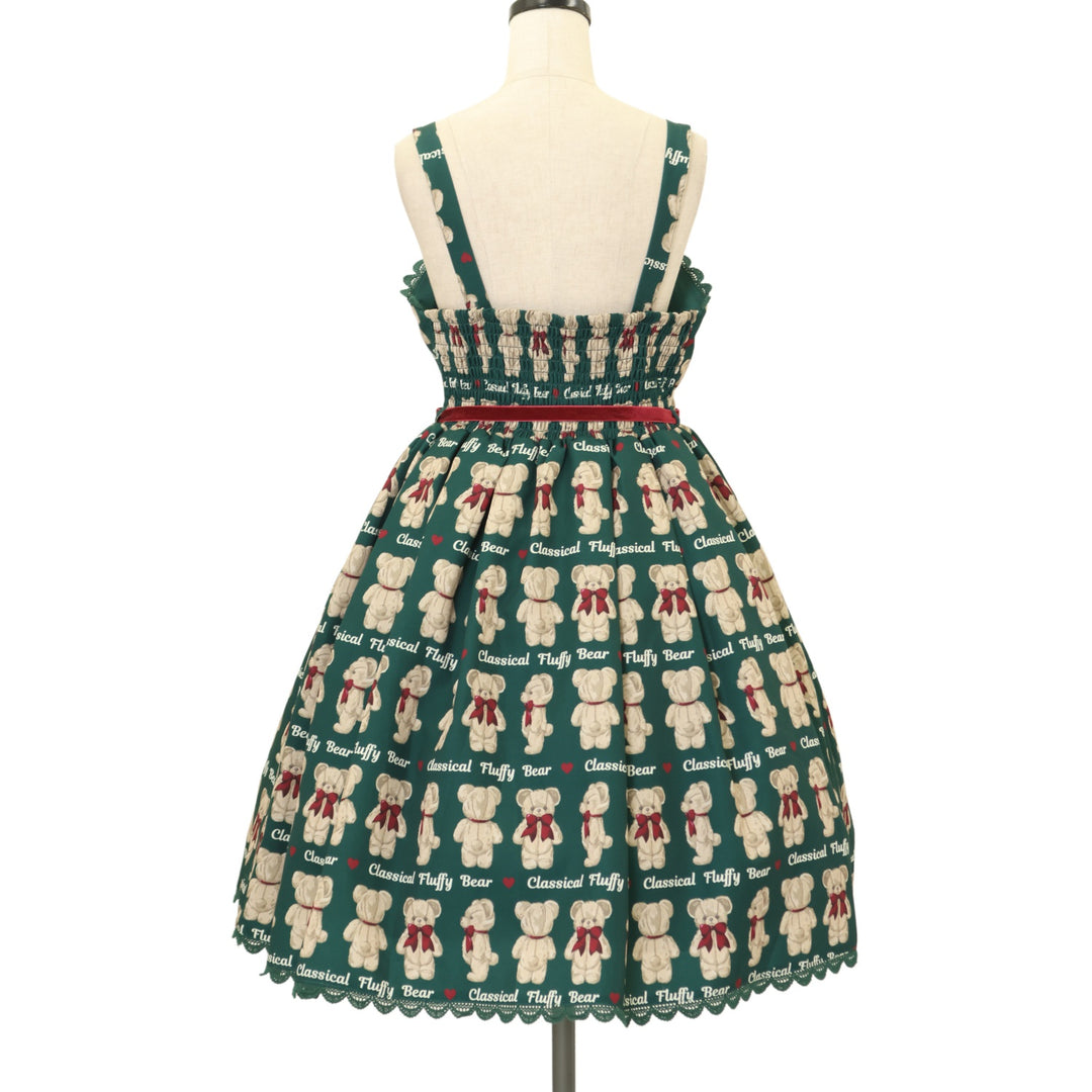 USED】【axes femme kawaii/Mサイズ】フラッフィベアジャンスカ