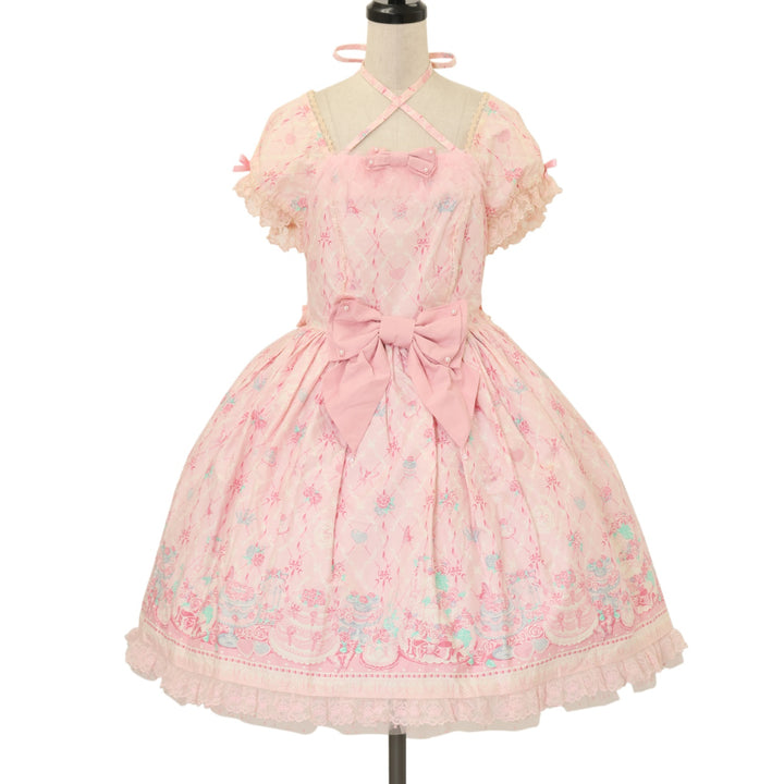 Angelic Pretty♥メモリアルケーキワンピース＆カチューシャ USED】メモリアルケーキワンピース | Angelic Pretty | ロリータ