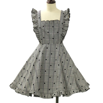 USED】【Mサイズ】ノーブルシフォンジャンパースカート | LIEF
