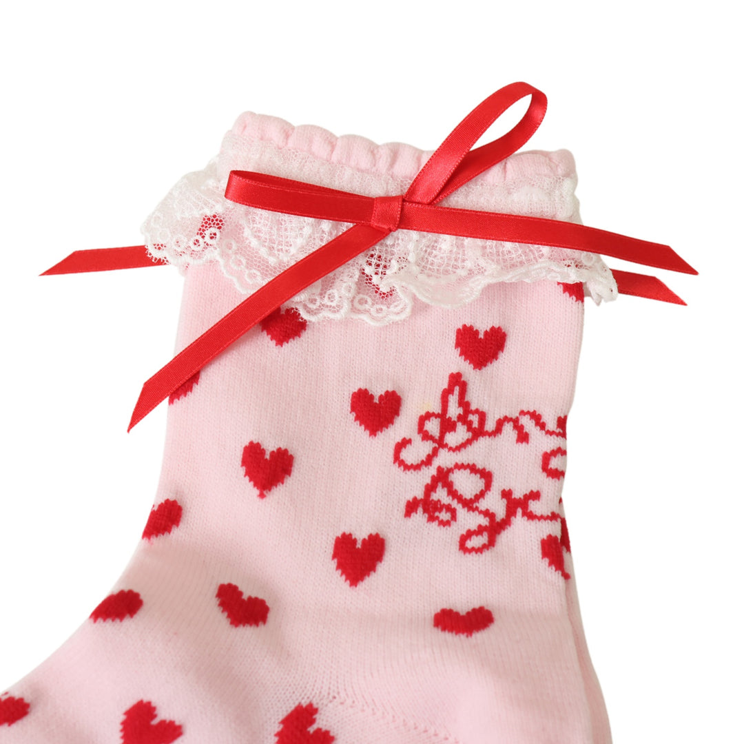Lovely Heartクルー丈ソックス USED】Lovely Heartクルー丈ソックス | Angelic Pretty | ロリータ