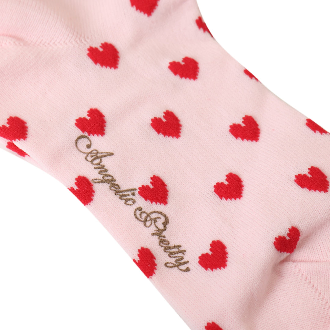 Lovely Heartクルー丈ソックス USED】Lovely Heartクルー丈ソックス | Angelic Pretty | ロリータ