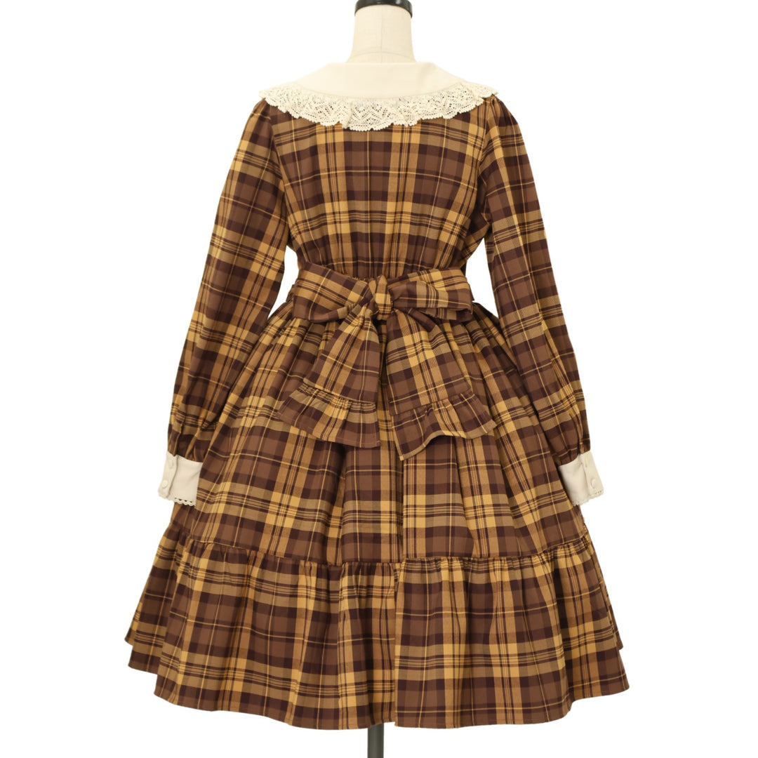 USED】【axes femme kawaii/Mサイズ】タータンチェックワンピース