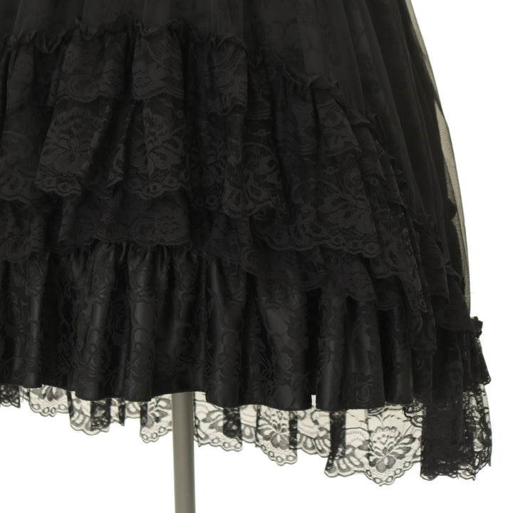 USED】FLOWER BLOOM TULLE ANGEL WING DRESS | MAJOH | ロリータ
