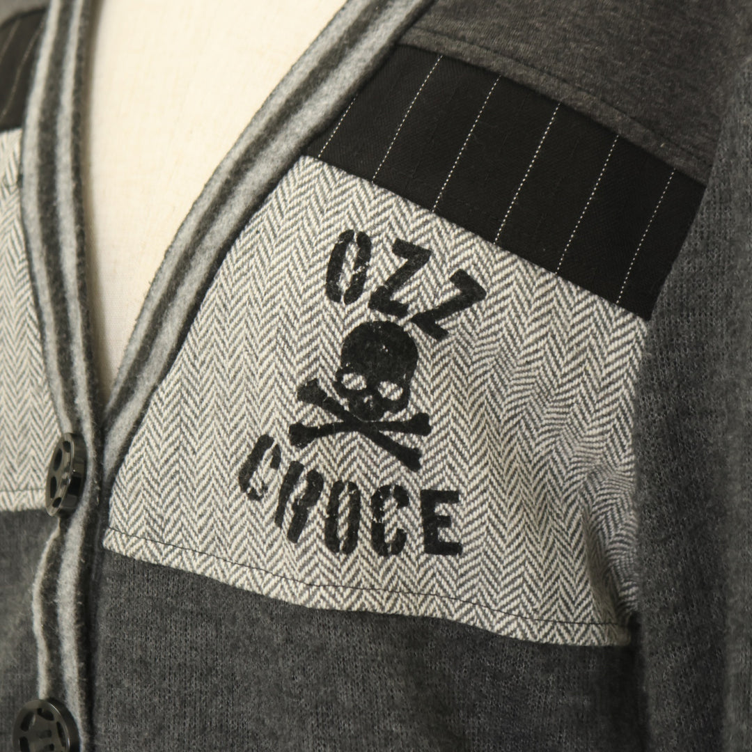 タグ付UntilItPerishesBeautifullyカーデOZZCROCE USED】croce スカルフロッキーカーディガン | Ozz On Wunderwelt
