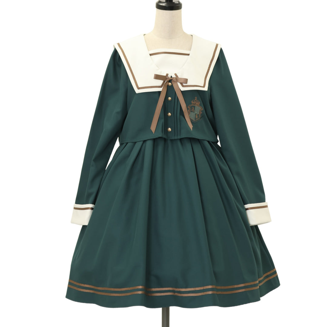 Amavel Classical Lady ワンピース ブルー Classical Lady ワンピース