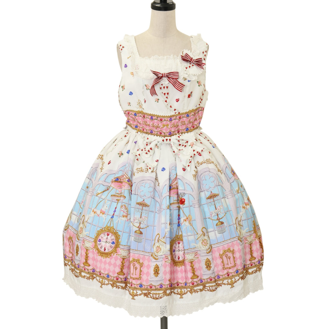 USED】Alice in the Crystal Palace柄Ribbonジャンパースカート | BABY