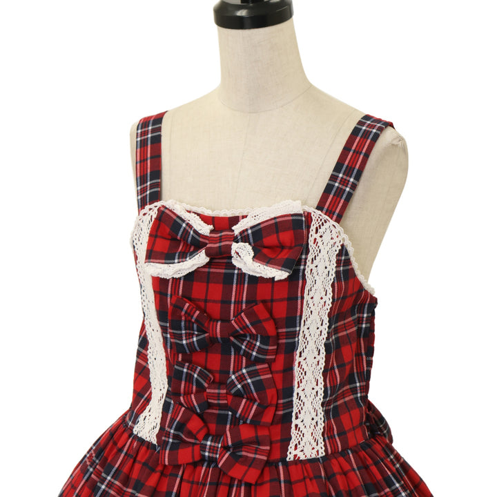 USED】【axes femme kawaii/Mサイズ】タータンチェックジャンスカ