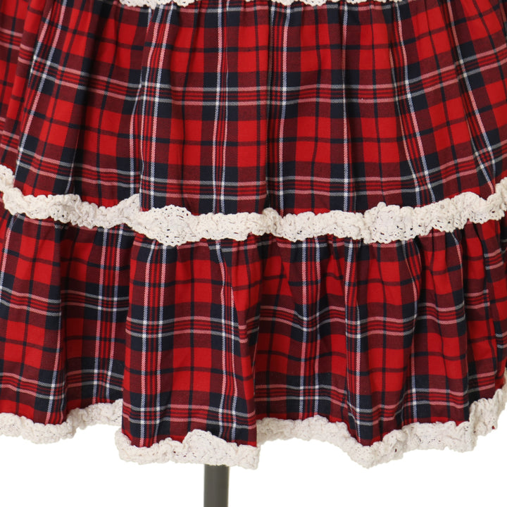 USED】【axes femme kawaii/Mサイズ】タータンチェックジャンスカ