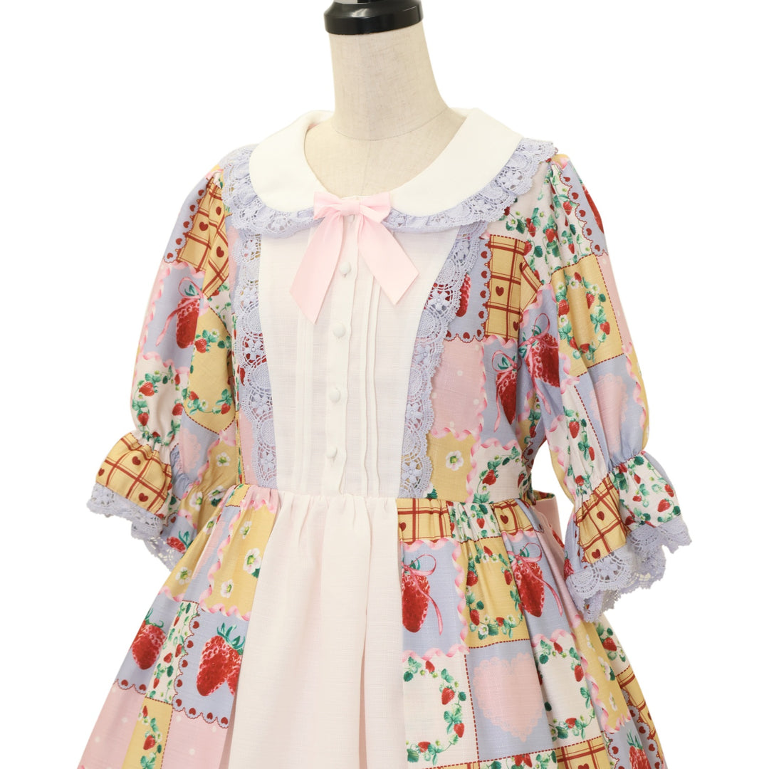 USED】【axes femme kawaii/Mサイズ】ハピネスベリーワンピース 