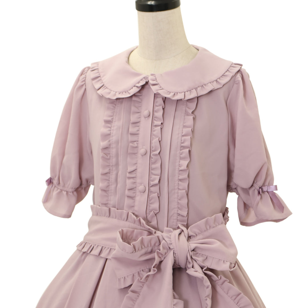 USED】【axes femme kawaii/Mサイズ】ロマンティックフリルワンピ