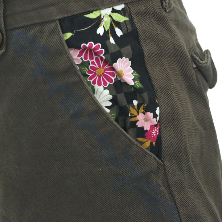 USED】gouk 和柄ショートパンツ | h.NAOTO Wunderwelt Online Shop