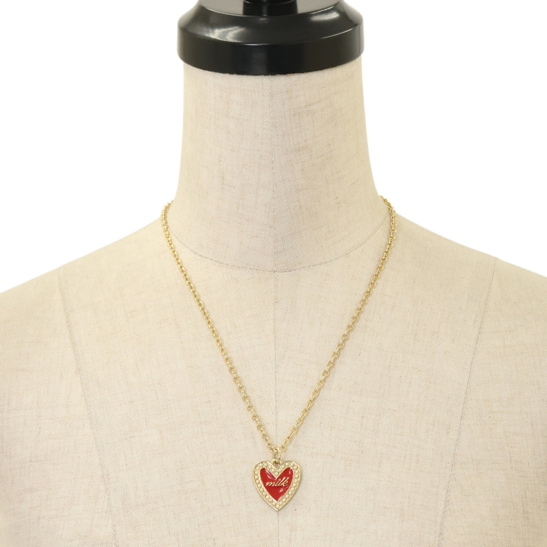USED】パールハートネックレス | MILK Wunderwelt Online Shop 