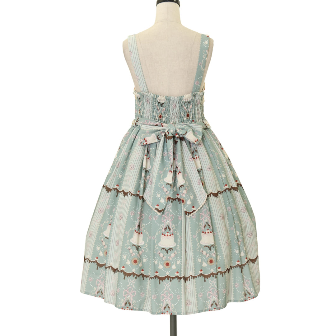 ちゃえ様 お洋服 セット USED】【axes femme kawaii/Mサイズ】お菓子柄ジャンパースカート