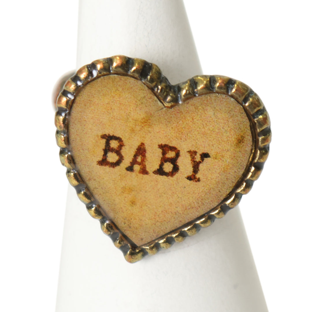 USED】【11号】SWEET HEART petit heart ring（BABY） | Katie