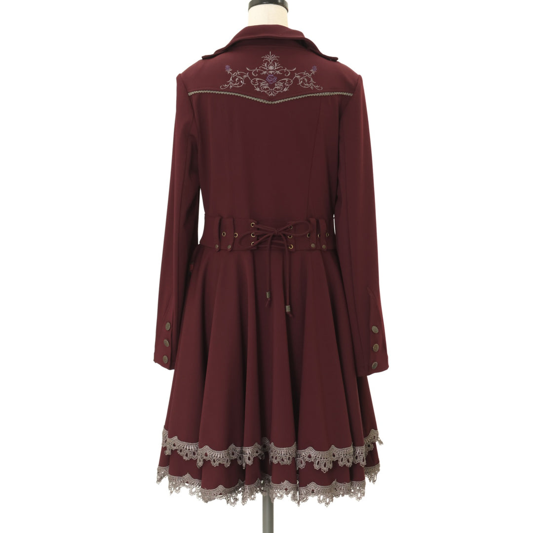 Ozz Cross　ロングジャケット USED】croce ラッフルフリルロングジャケット | Ozz On Wunderwelt