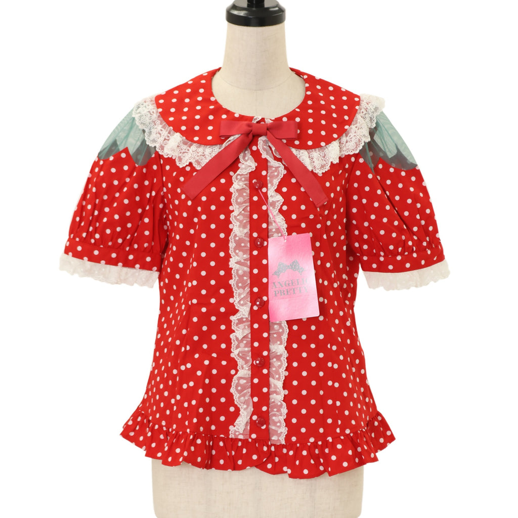 USED】Strawberryブラウス | Angelic Pretty | ロリータ ゴスロリ