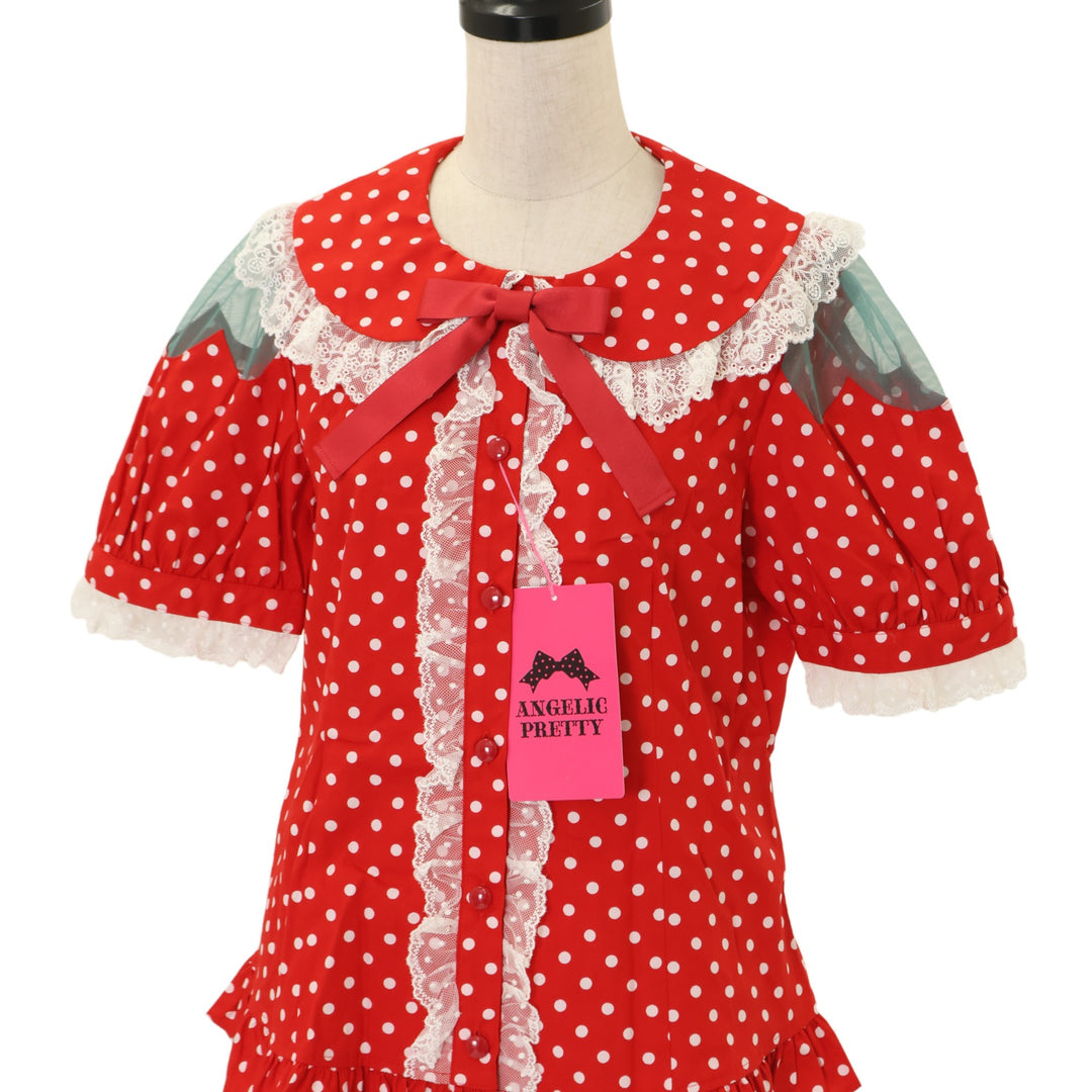 Angelic Pretty♡strawberryブラウス ピンク Angelic Pretty♡strawberryブラウス ピンク 【公式通販】