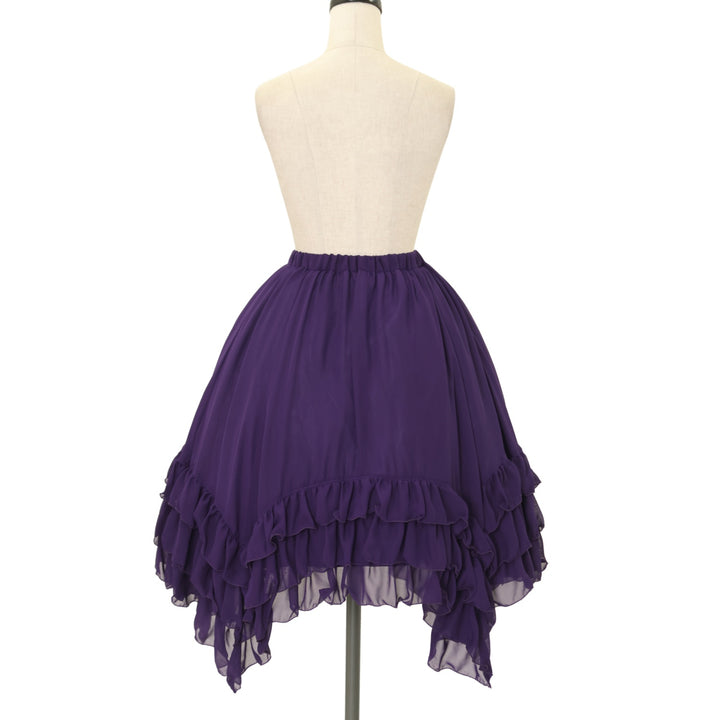 USED】【Mサイズ】シフォンフリルスカート | Sheglit | ロリータ