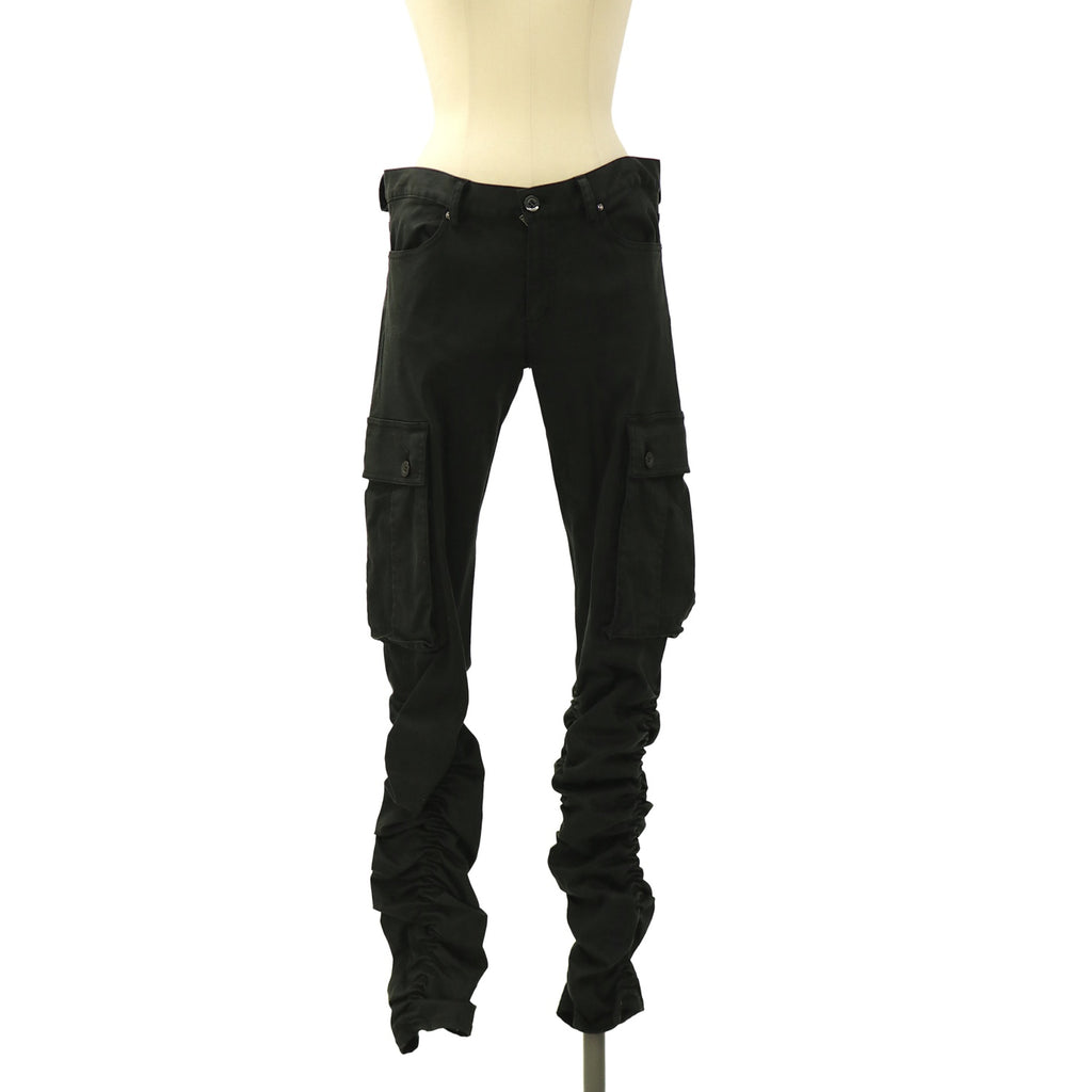 USED】【For Men/Mサイズ】ギャザースキニーカーゴパンツ | BLACK