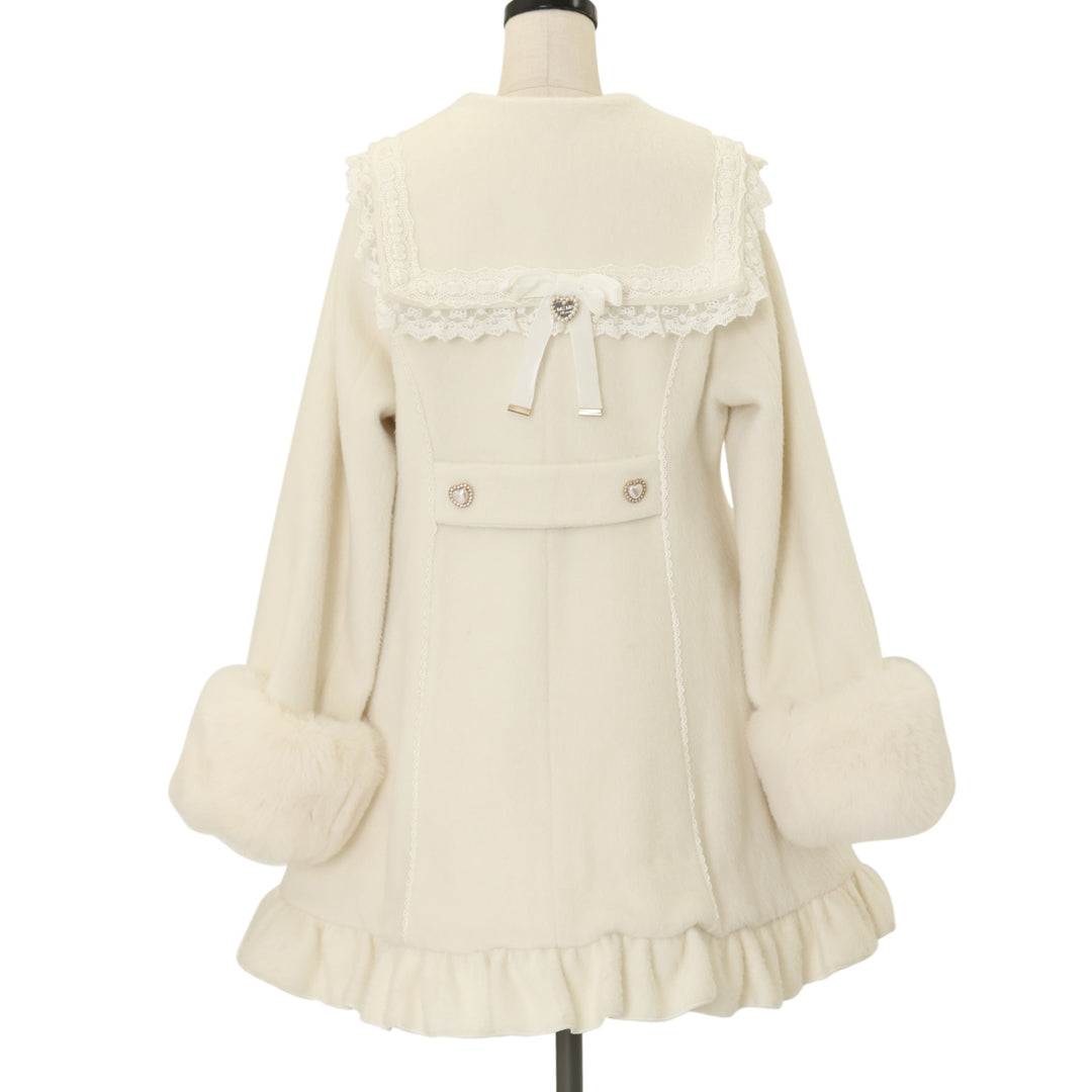 お値下げしました♪新品ギャラリービスコンティ　リボンがかわいい♡コート USED】リボンセーラーコート | LIZ LISA | ロリータ ゴスロリブランド