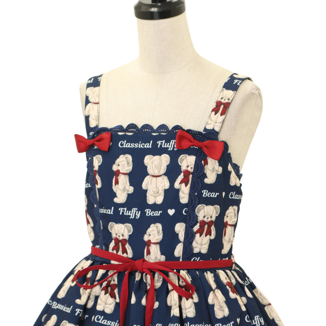 USED】【axes femme kawaii/Mサイズ】フラッフィベアジャンスカ