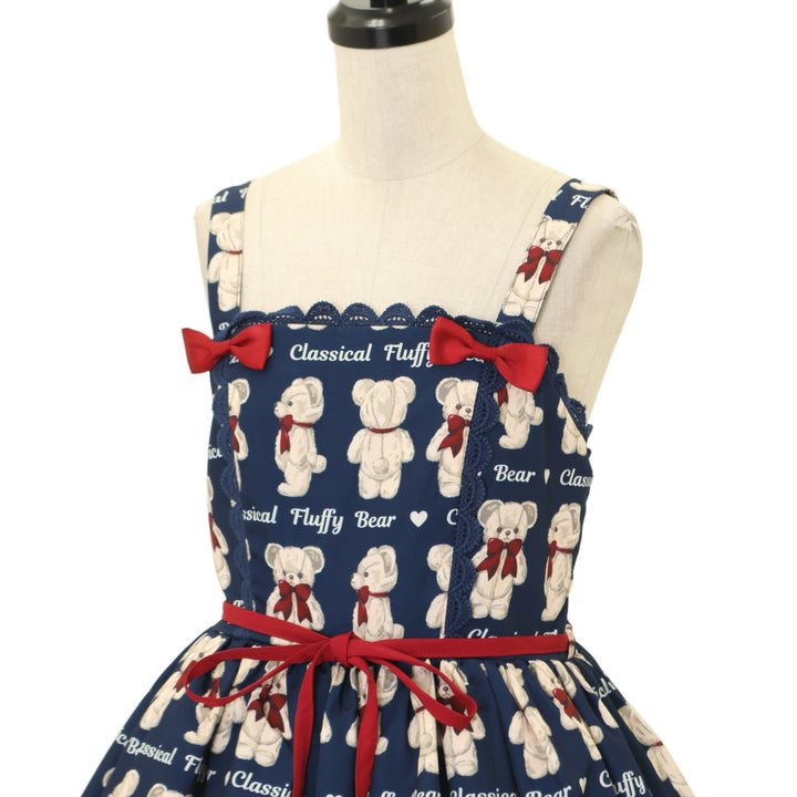 Chalmiere フラッフィベアジャンスカ USED】【axes femme kawaii/Mサイズ】フラッフィベアジャンスカ