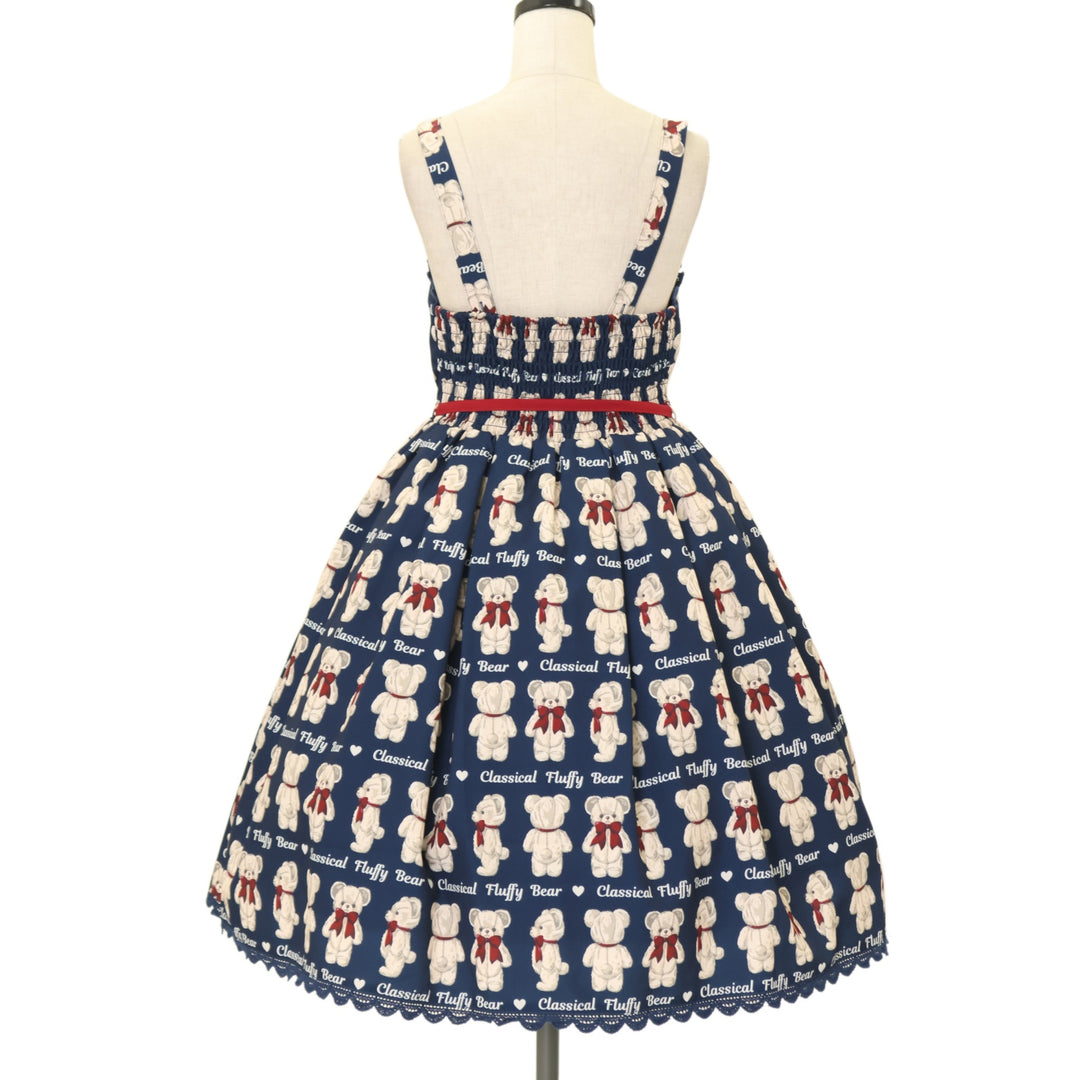 USED】【axes femme kawaii/Mサイズ】フラッフィベアジャンスカ