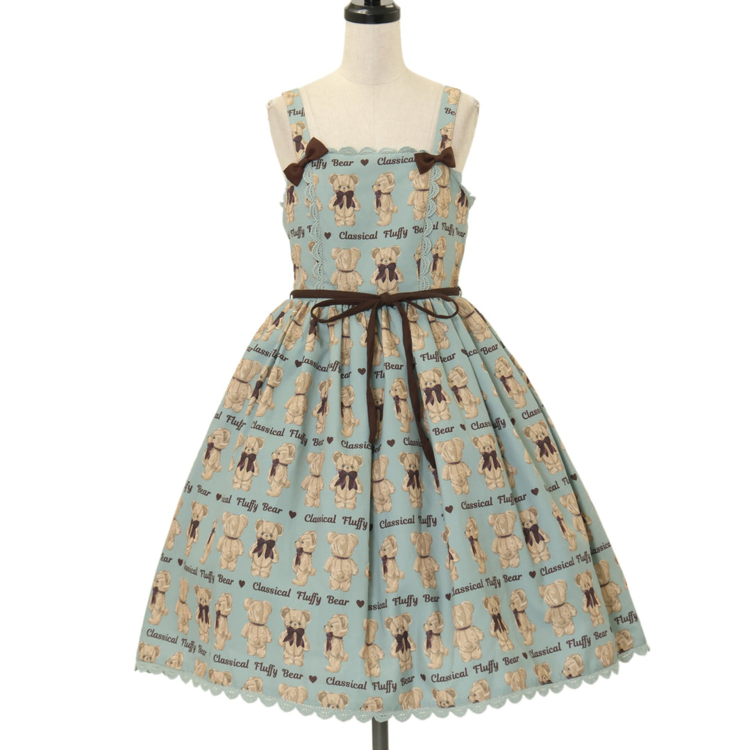 USED】【axes femme kawaii/Mサイズ】フラッフィベアジャンスカ