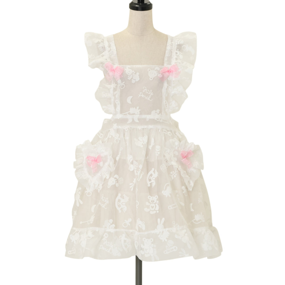 USED】オーガンジーエプロン＜ベビーフロッキー＞ | Nile Perch