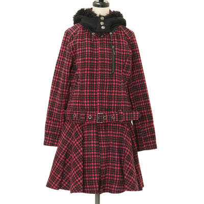 USED】ダブルボタンチェックケープ | PUTUMAYO Wunderwelt Online Shop