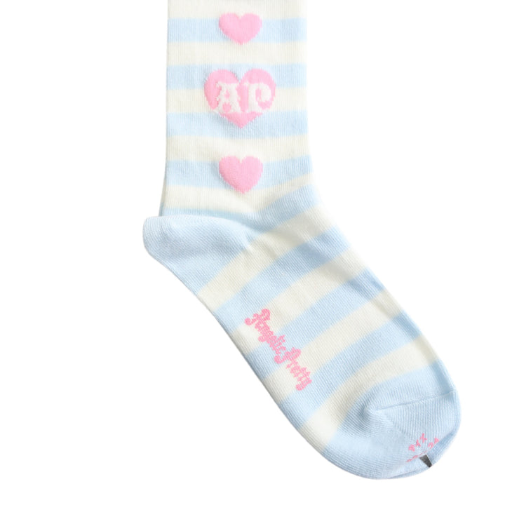 Angelic Pretty★【新品】ラブボーダーオーバーニー USED】ラブボーダーオーバーニー | Angelic Pretty | ロリータ