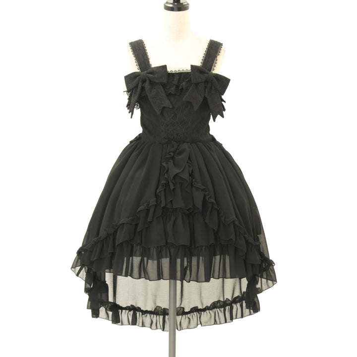 USED】Blooming Rose フィッシュテールジャンパースカート | ATELIER