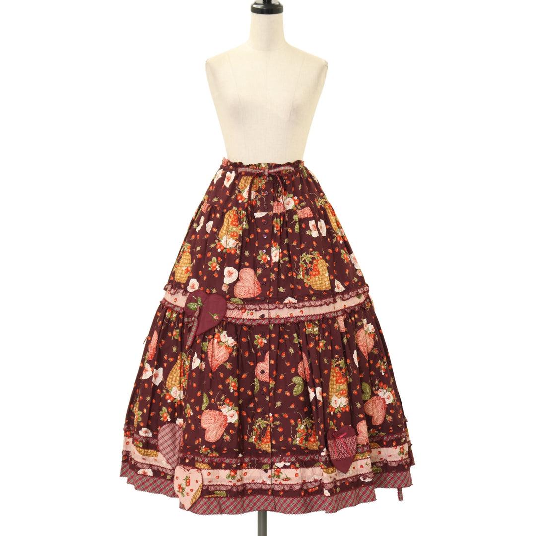 USED】Very Berry Heartプリントスカート | PINK HOUSE Wunderwelt
