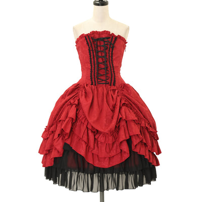 ATELIER PIERROT ピンタックベルトワンピース USED】ピンタックベルトワンピース | ATELIER-PIERROT | ロリータ