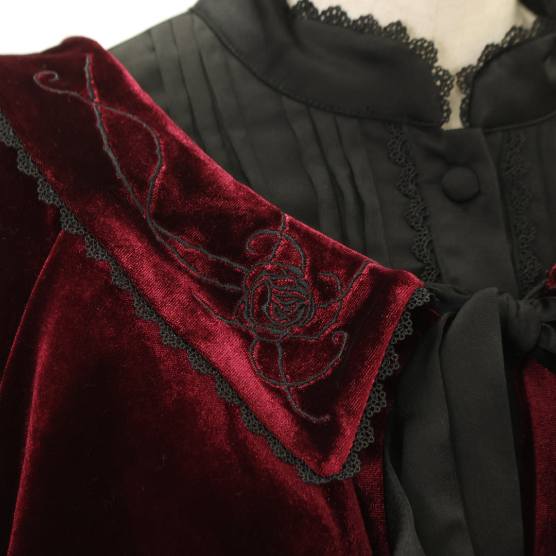 USED】Rozen Maiden x HoshibakoWorks 真紅ケープ付きワンピース