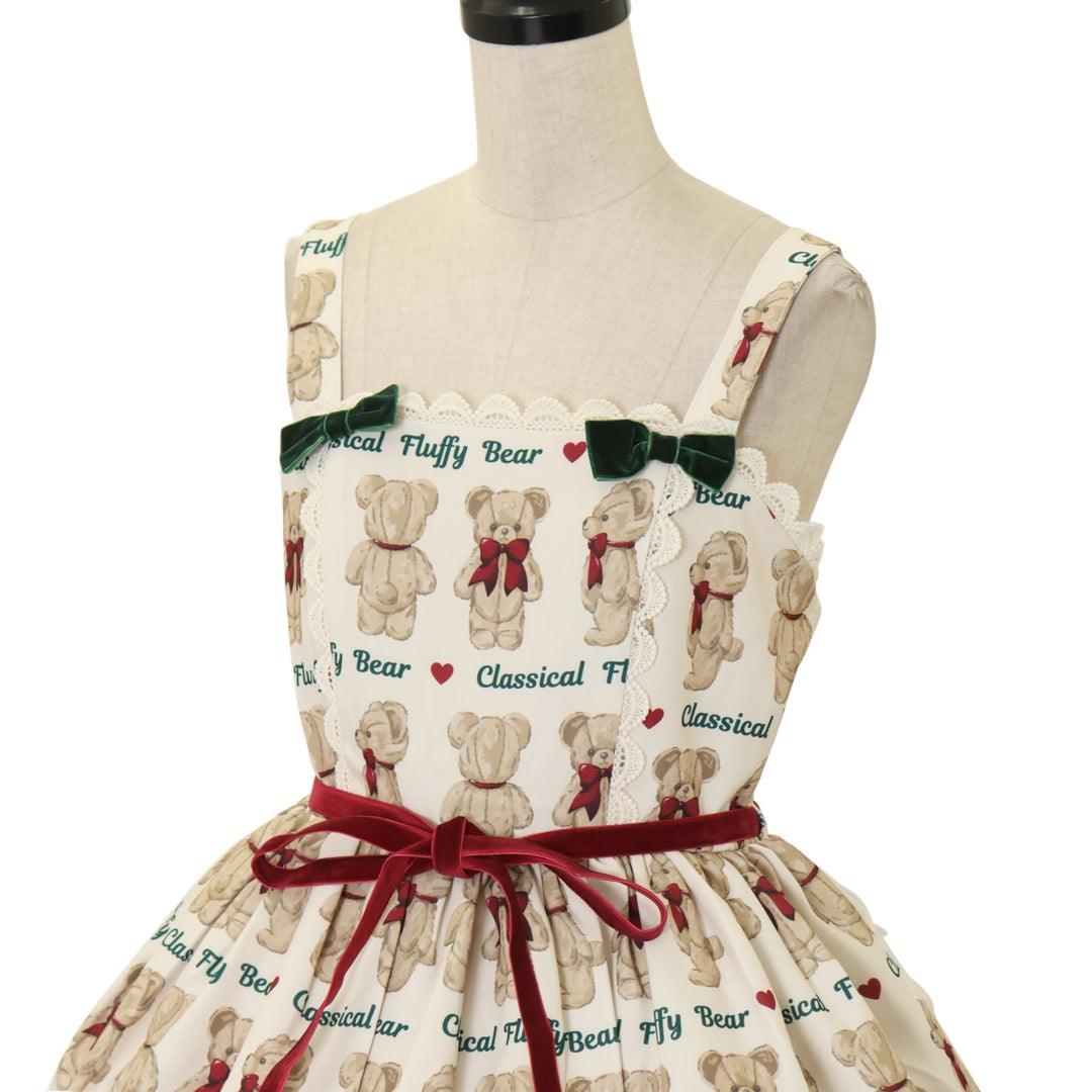 USED】【axes femme kawaii/Mサイズ】フラッフィベアジャンスカ