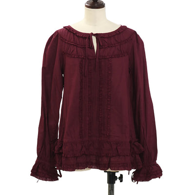 USED】両山レース半袖ブラウス | metamorphose Wunderwelt Online Shop