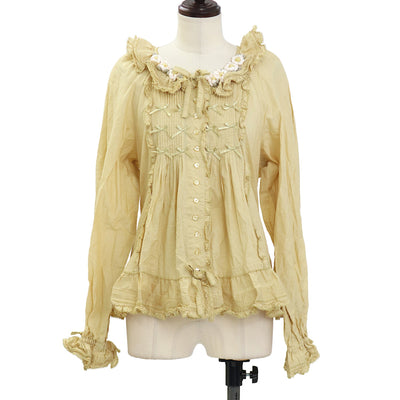 USED】両山レース半袖ブラウス | metamorphose Wunderwelt Online Shop