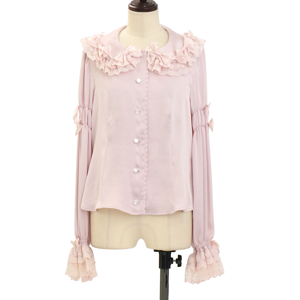 USED】Trio Ribbonブラウス | Angelic Pretty Wunderwelt Online Shop