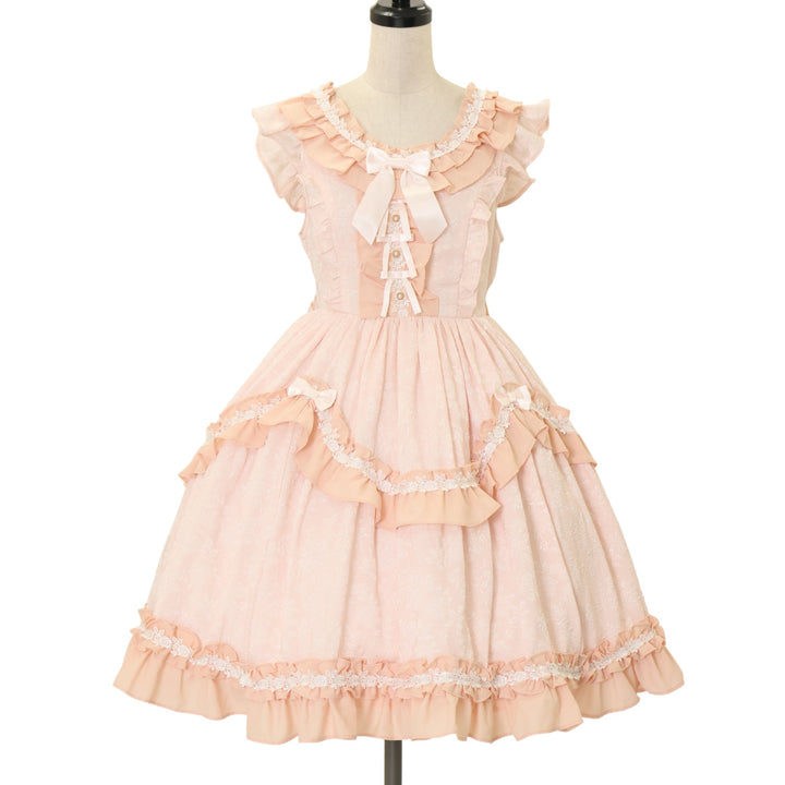 axes kawaii レディローズ シャルミエール ワンピース ジャンスカ axes femme kawaii レディローズジャンスカ 生成り 新品未使用 ワンピース