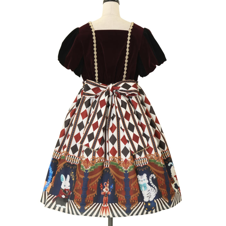 USED】【axes femme kawaii/Mサイズ】ドールズサーカスワンピース