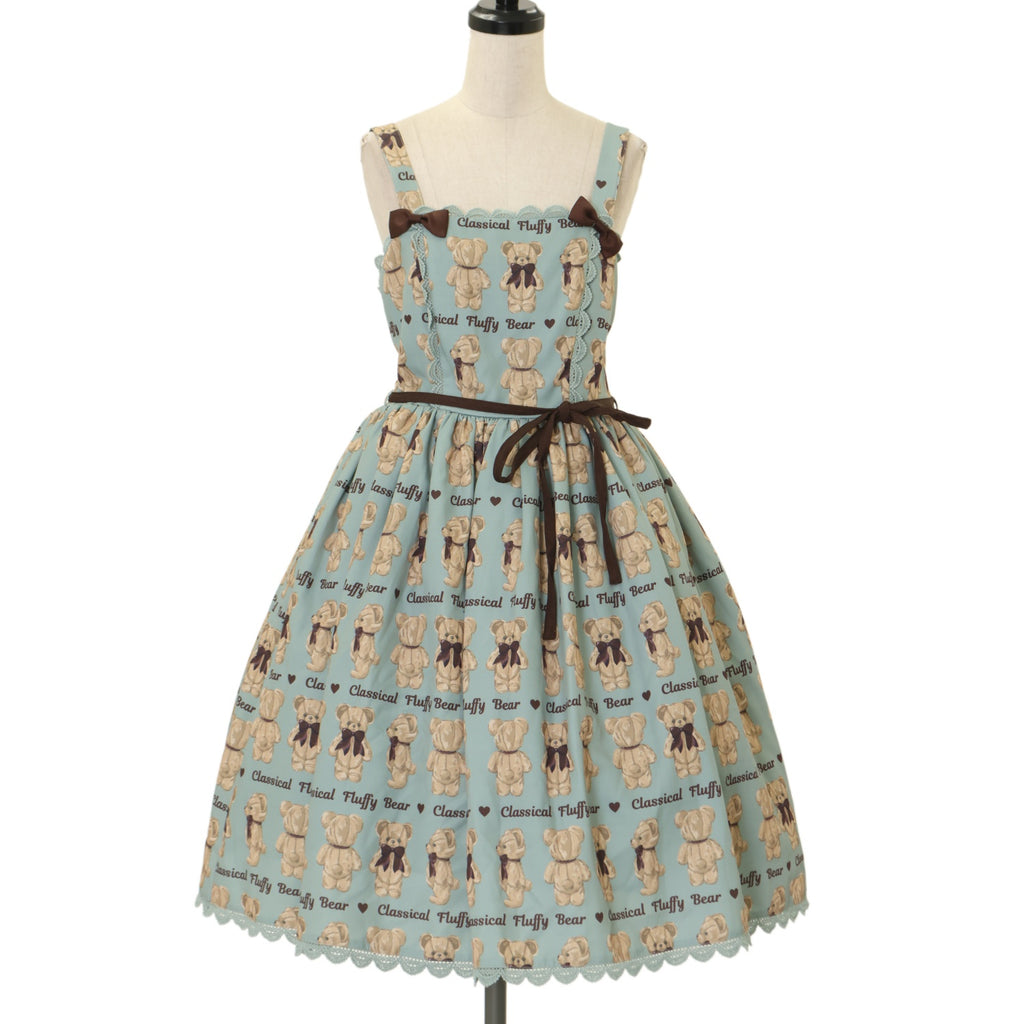 USED】【axes femme kawaii/Mサイズ】フラッフィベアジャンスカ