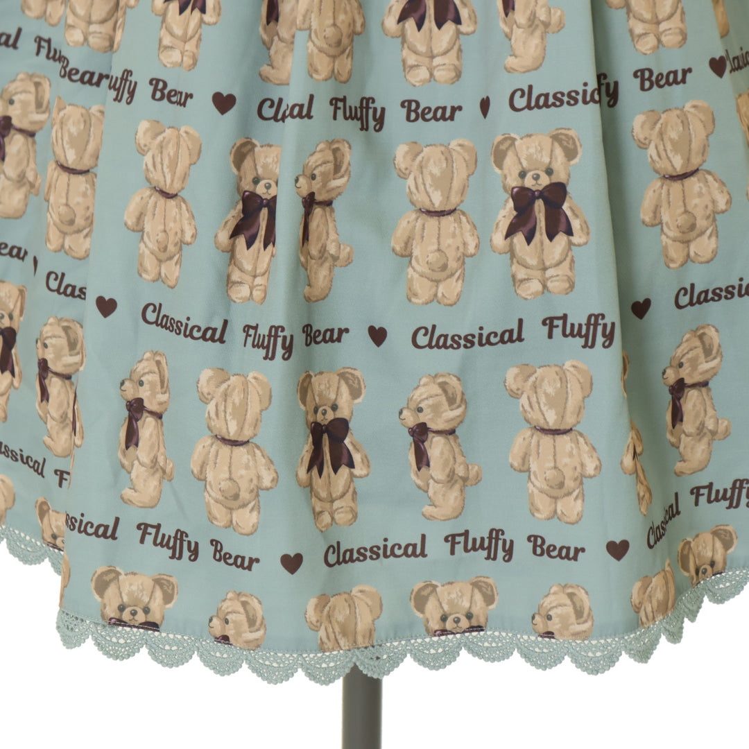 USED】【axes femme kawaii/Mサイズ】フラッフィベアジャンスカ