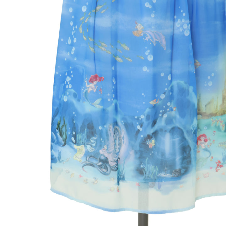 USED】【Disney】アンダー・ザ・シー 2WAY ロングワンピース（アリエル