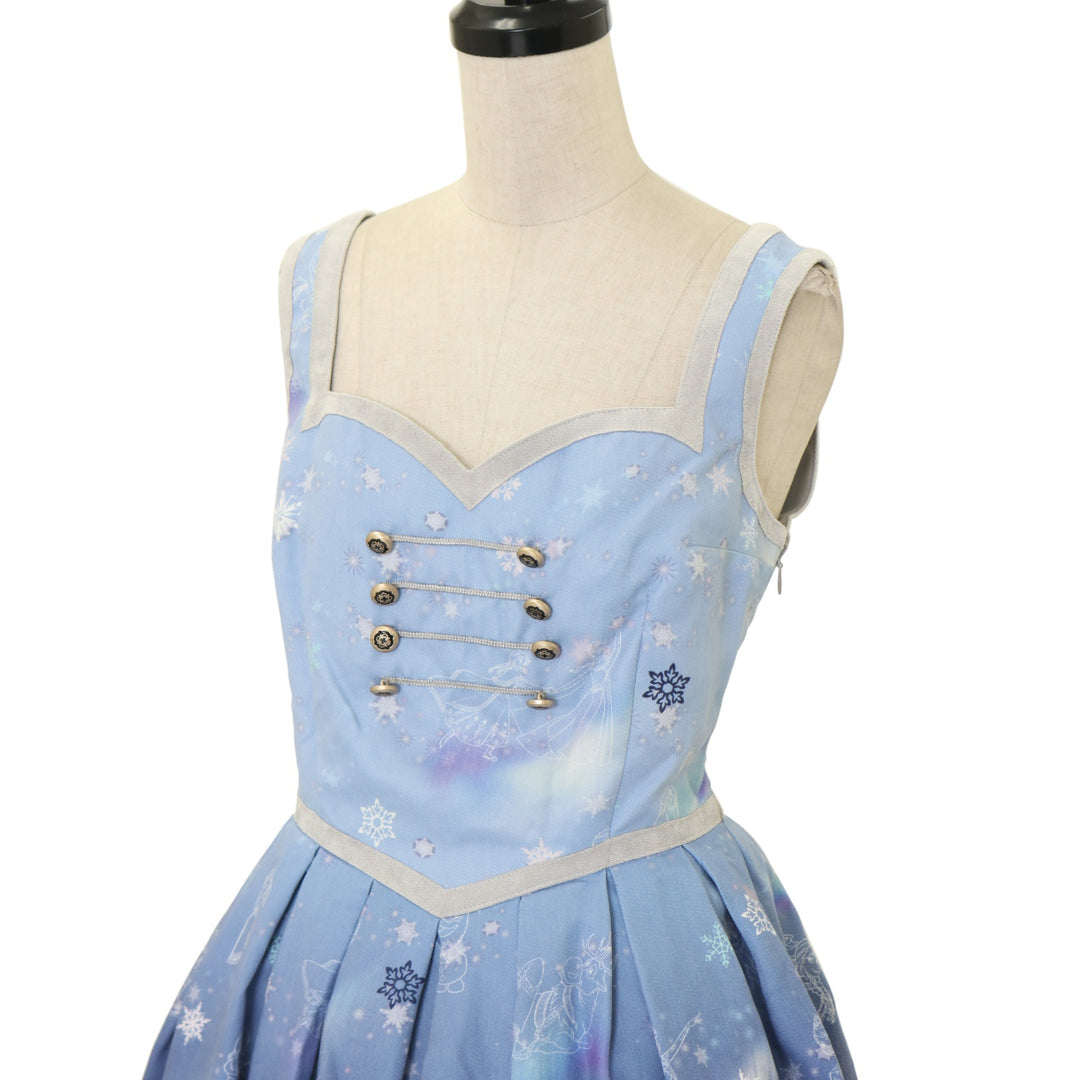 USED】【Disney/サイズ2】アレンデール城ワンピース（アナと雪の女王
