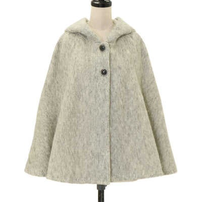USED】【Mサイズ】ファーカラーのケープコート | Jane Marple
