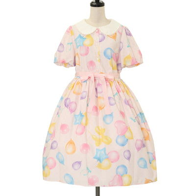 USED】ラビットプリントノースリーブワンピース | Emily Temple cute