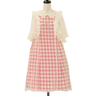 USED】【Mサイズ】Kitten Stamp Collectionキャミソールワンピース