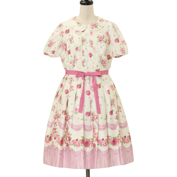 Emily Temple cute ワンピース リボン フリル ピンク ゴスロリ USED】フリルROSEワンピース | Emily Temple cute | ロリータ ゴスロリ